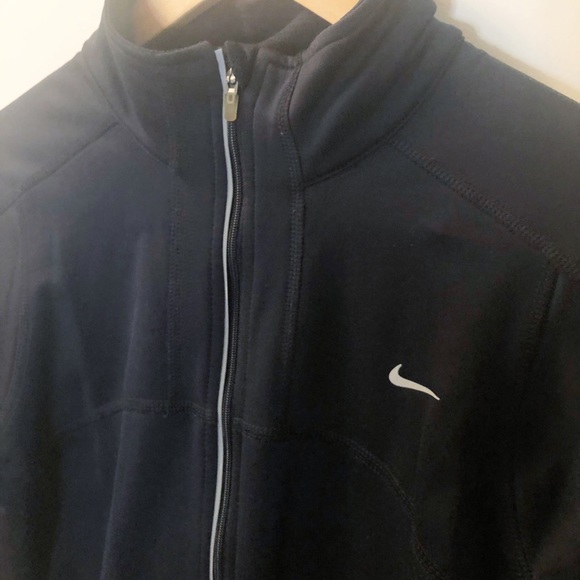 Nike Running Dri Fit Zip Jacket Black Size Medium - Picture 3 of 11